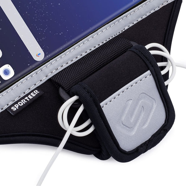 สายรัดแขนวิ่ง Sporteer Classic MX สำหรับ iphone plus, Samsung Note, Samsung Galaxy และ Smartphones ขนาดใหญ่