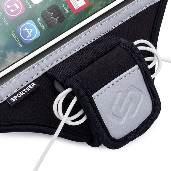 สายรัดแขนวิ่ง Sporteer Classic M6 สำหรับ Iphone X, 8, 7, 6, 5, SE หรือเล็กกว่า