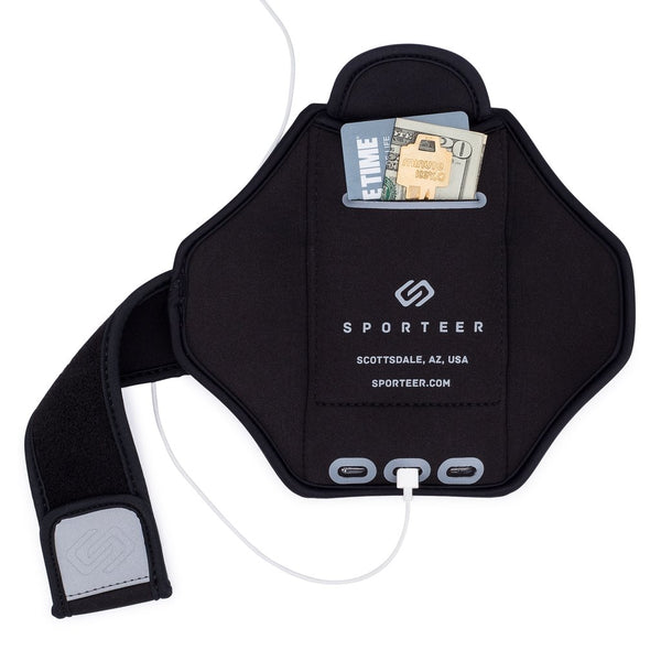 สายรัดแขนวิ่ง Sporteer Classic MX สำหรับ iphone plus, Samsung Note, Samsung Galaxy และ Smartphones ขนาดใหญ่