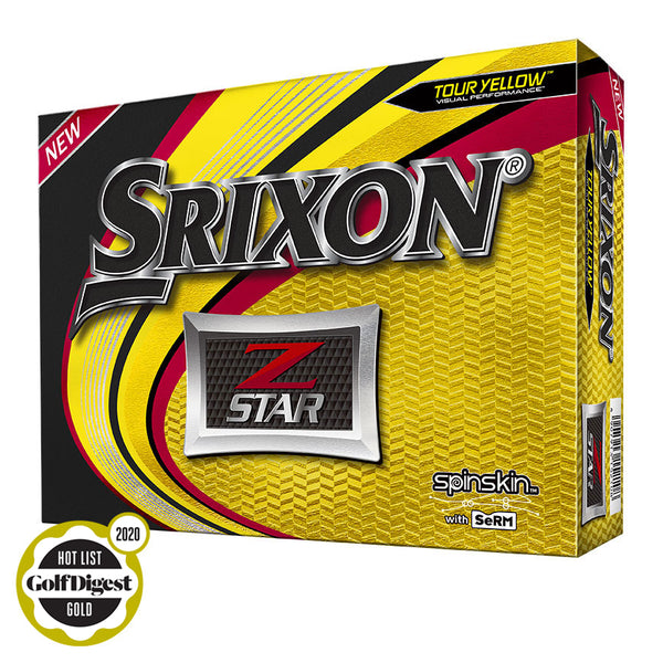 SRIXON Z-STAR 6 Tour Yellow Screen Logo